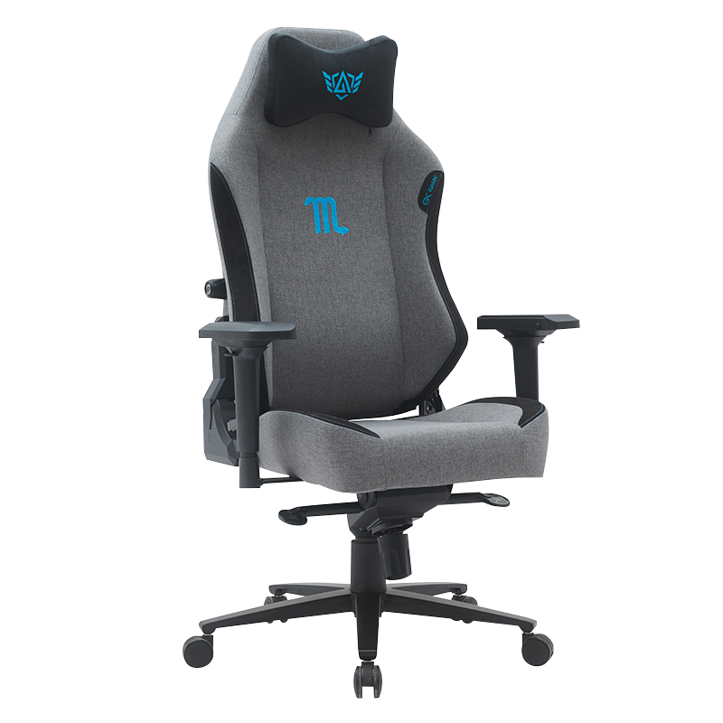 Sedia da gioco in tessuto con cuscino per il collo con attrazione magnetica (D-8107)