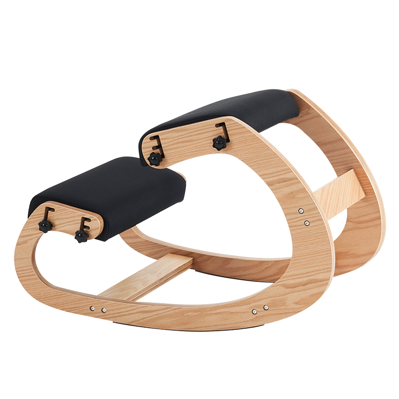 Sedia da ufficio in ginocchio con sedile imbottito nero (Y-C33)