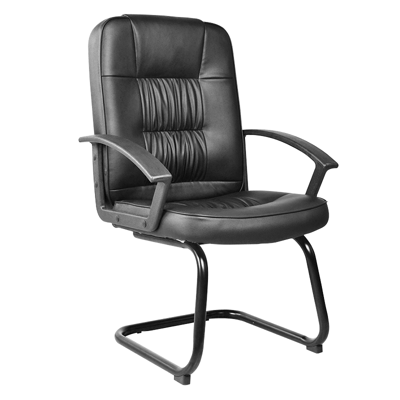 Sedia da ufficio ergonomica per conferenze in PU con schienale medio (M-6116B)
