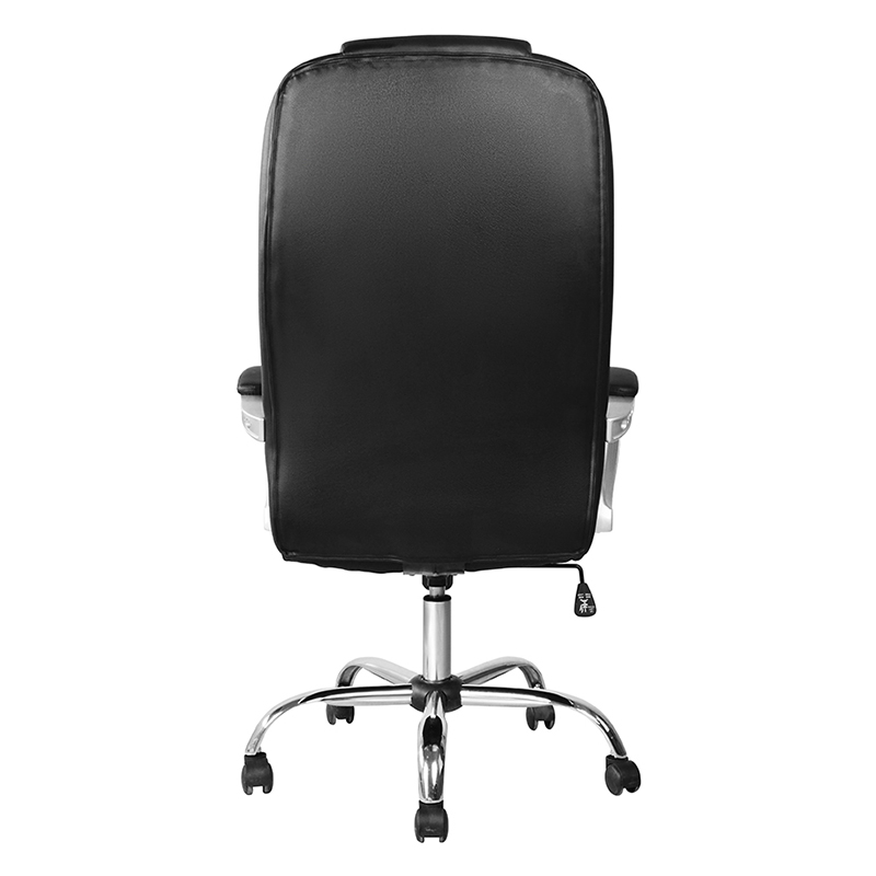 Sedia da ufficio direzionale con schienale alto e bracciolo imbottito verniciato (M-6123)