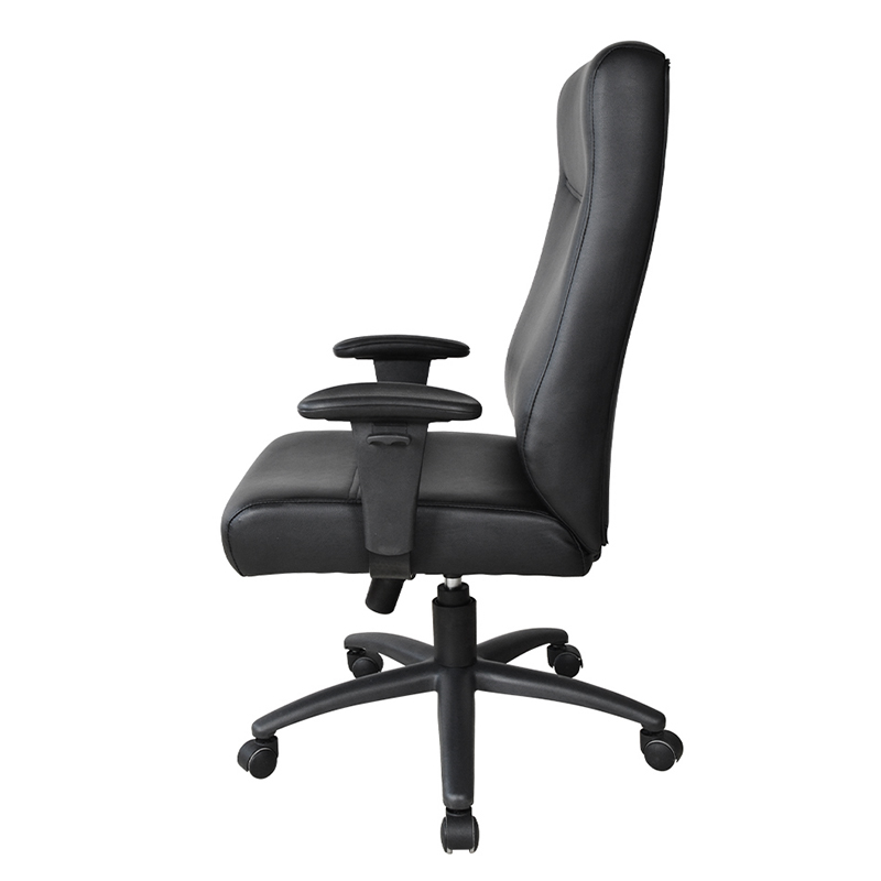 Sedia da ufficio direzionale con bracciolo regolabile in PU con schienale alto (Y-2821)