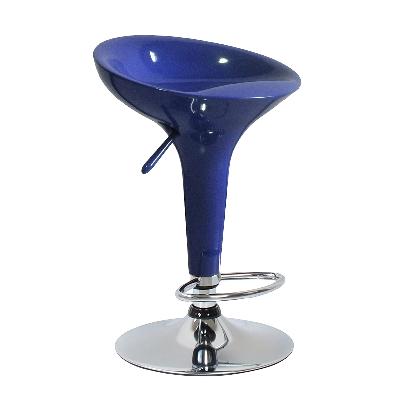 Sedia sgabello da bar girevole in plastica ABS blu (GY-901)