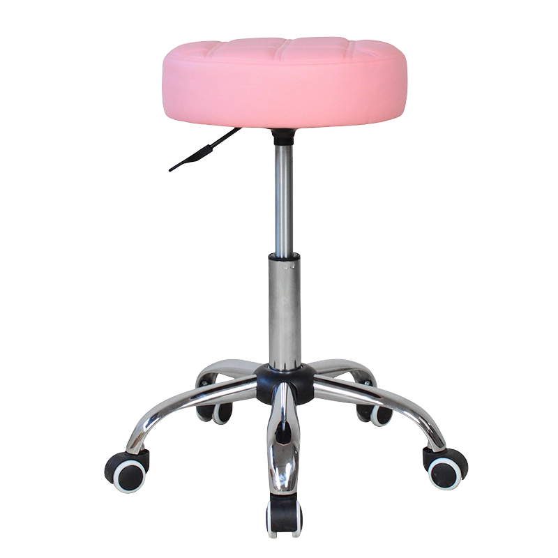 Sedie da salone rotonde in pelle semplici girevoli (GY-1007)