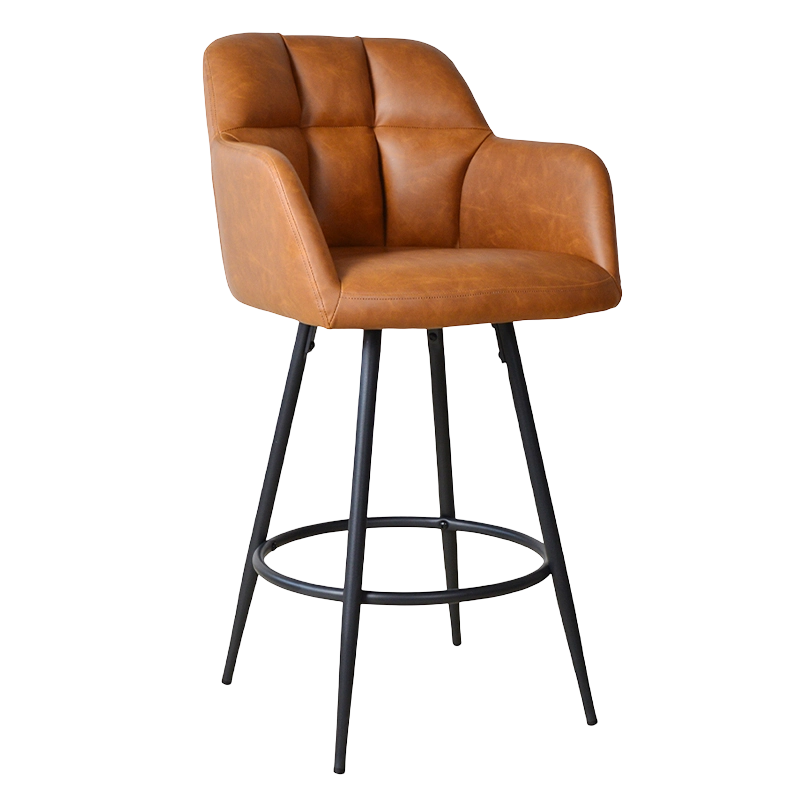 Sedia per sgabelli con schienale basso in PU (X-5117B)